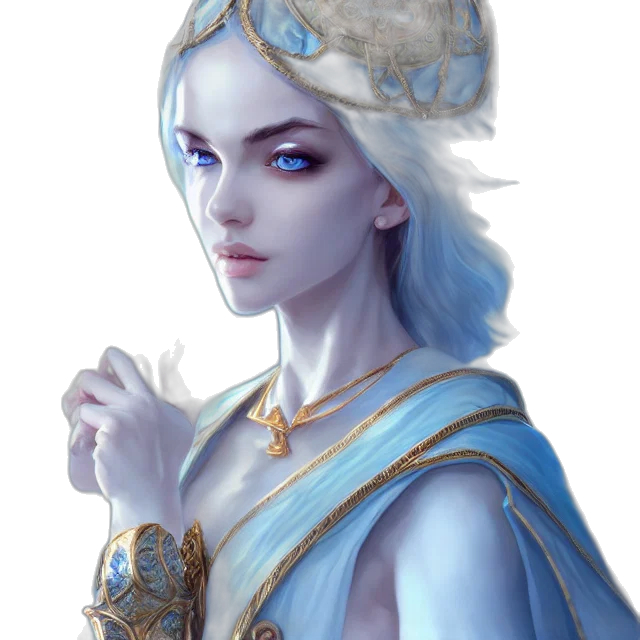 crown, jewelry, staff, face transparent PNG cut-out