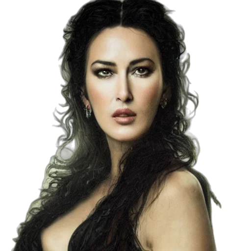 hair, face, jewelry, photorealistic, majestic, gracious, regal, aristocratic transparent PNG cut-out