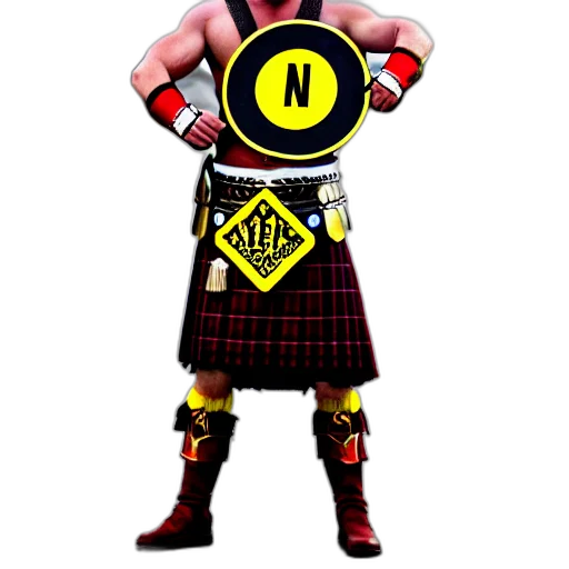 concept art, 3d render, gladiator, wearing transparent PNG cut-out