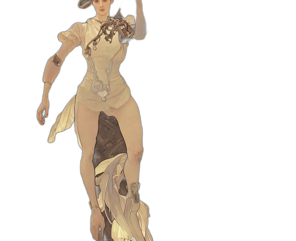 dress, staff, mask, creature, concept art, fantasy art, pixel art, 3d render transparent PNG cut-out