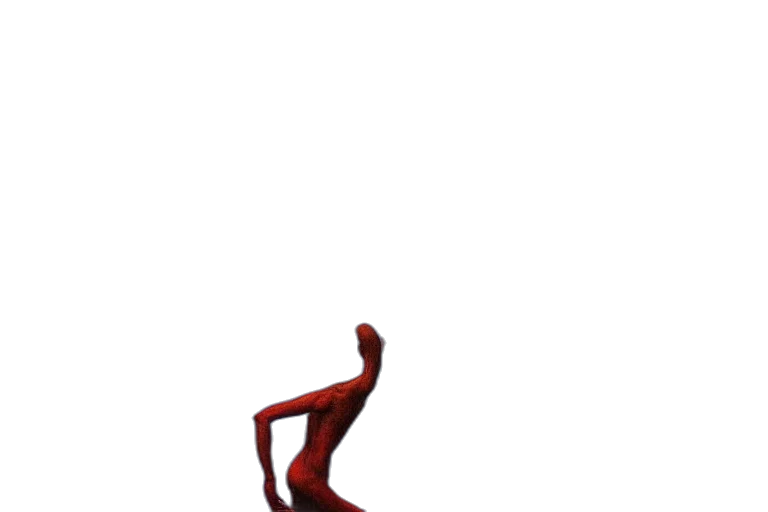 shoes, creature, mask, robot, 3d render, concept art, pixel art, comic book art transparent PNG cut-out