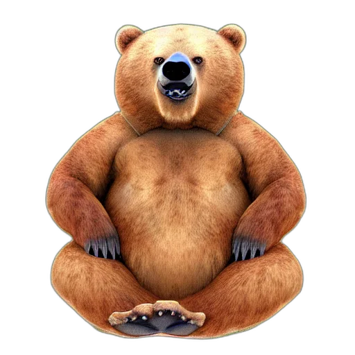 animal, creature, food, 3d render, concept art, photorealistic, fantasy art, guru transparent PNG cut-out