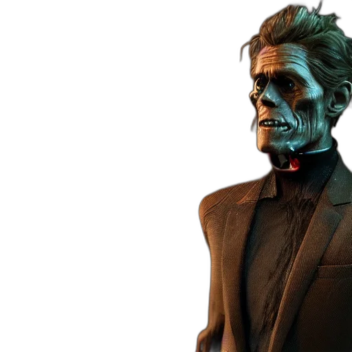 concept art, 3d render, comic book art, willem transparent PNG cut-out