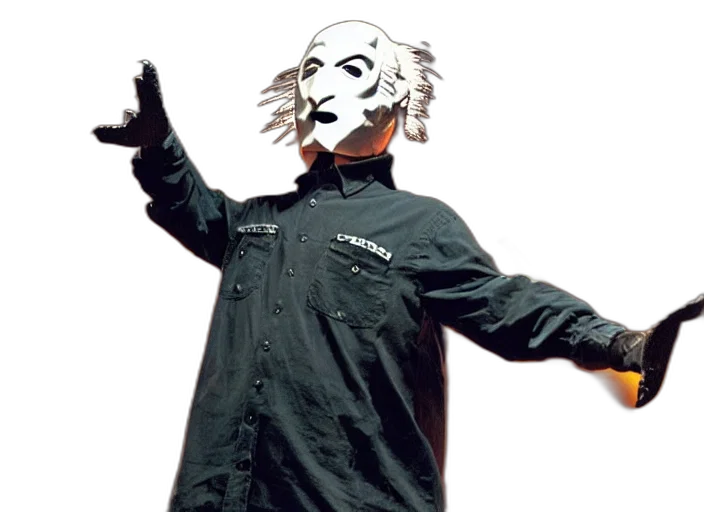 mask, jacket, face, creature transparent PNG cut-out