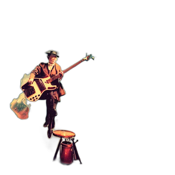 staff, jacket, weapon, robot transparent PNG cut-out