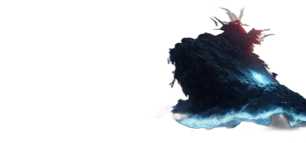 hair, dragon, creature, mask transparent PNG cut-out