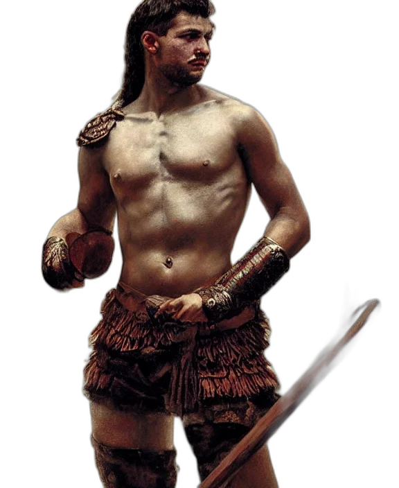 staff, sword, weapon, photorealistic transparent PNG cut-out