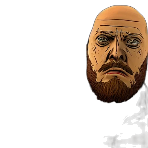 mask, face, creature, staff transparent PNG cut-out
