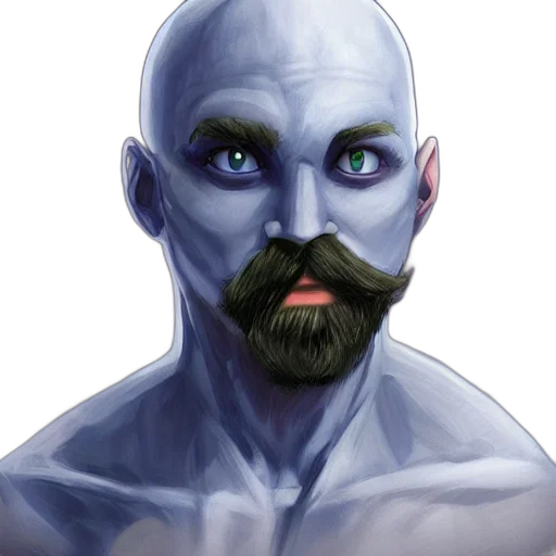 mask, face, creature, staff transparent PNG cut-out