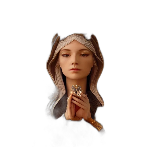jewelry, crown, staff, dragon transparent PNG cut-out