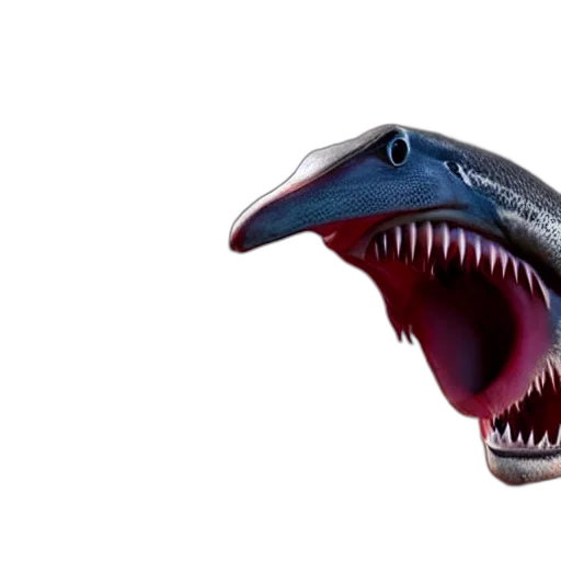 creature, animal, mask, 3d render transparent PNG cut-out