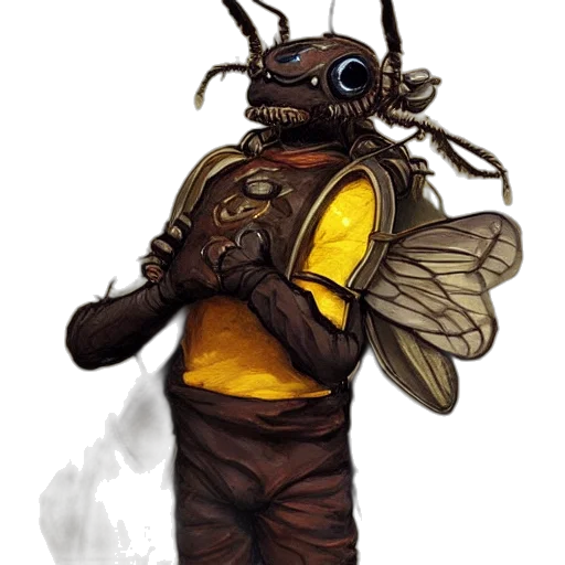 creature, robot, staff, animal, concept art, fantasy art, pixel art, comic book art transparent PNG cut-out