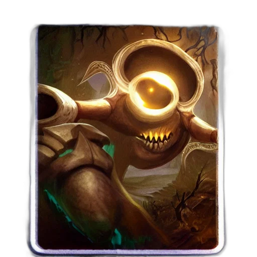 creature, mask, dragon, fantasy art, concept art, photo, magic, gathering transparent PNG cut-out