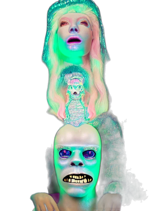 mask, face, bottle, creature transparent PNG cut-out