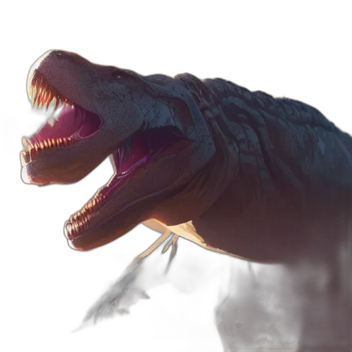 creature, dragon, animal, staff transparent PNG cut-out