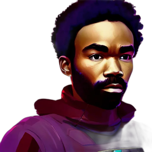 face, jacket, staff, pixel art transparent PNG cut-out