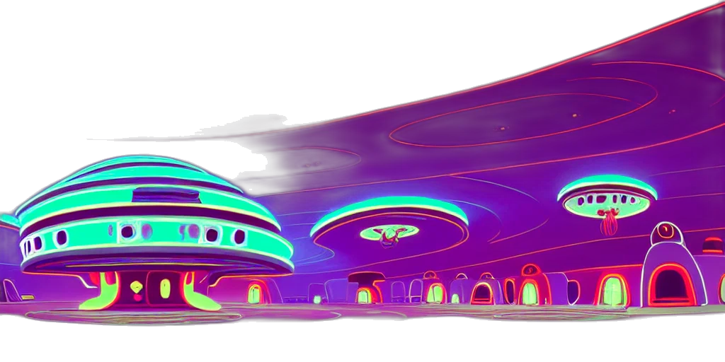 car, building, concept art, 3d render transparent PNG cut-out