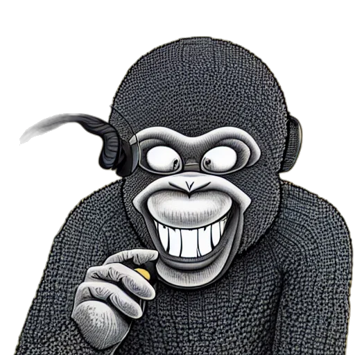 mask, jacket, creature, face, concept art, photorealistic, 3d render, cartoon transparent PNG cut-out