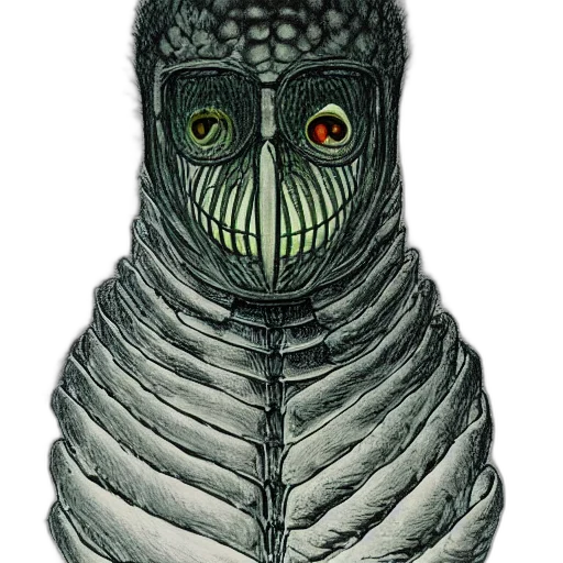 mask, creature, jacket, face transparent PNG cut-out