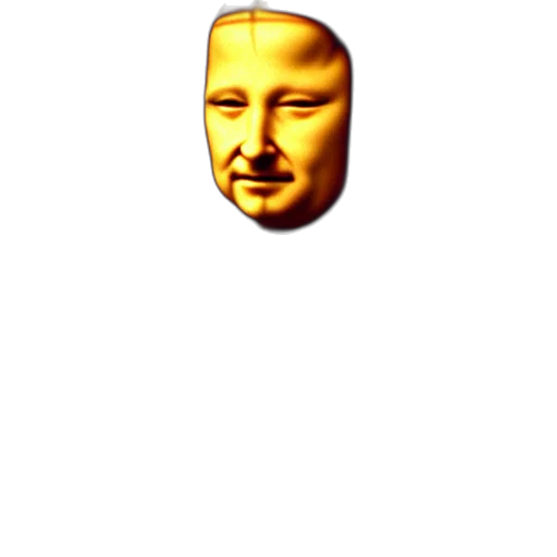 face, mask, robot, crown, 3d render, pixel art, vaporwave, photorealistic transparent PNG cut-out