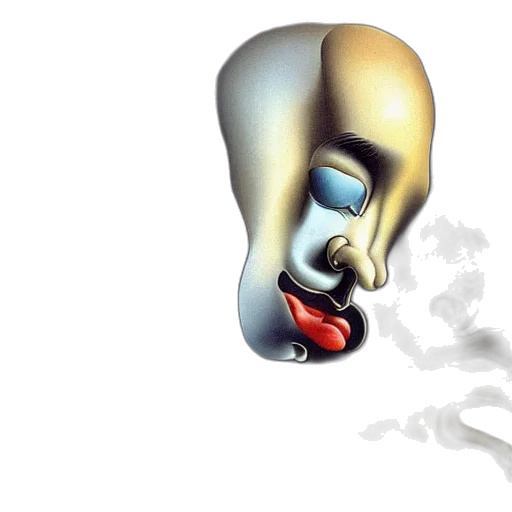 mask, face, robot, creature transparent PNG cut-out