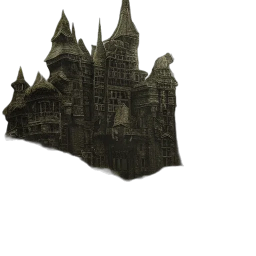 crown, building, mask, weapon, concept art, 3d render, pixel art, fantasy art transparent PNG cut-out