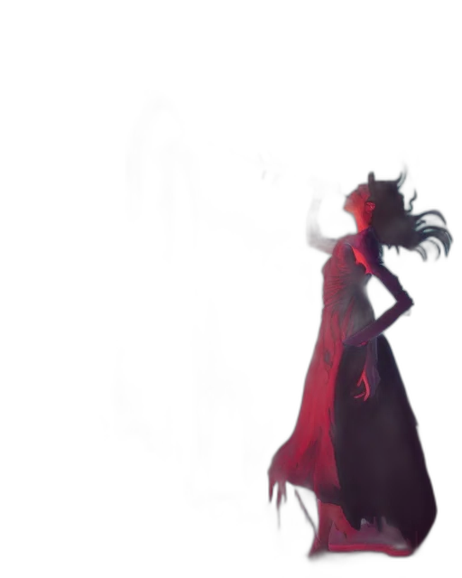 dress, staff, weapon, crown, concept art, fantasy art, anime, pixel art transparent PNG cut-out