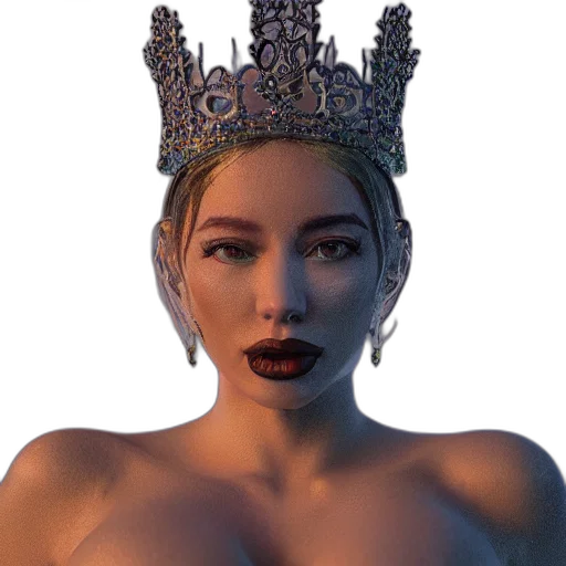 crown, mask, jewelry, face transparent PNG cut-out