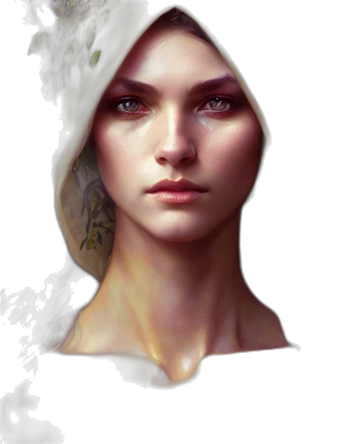 face, mask, crown, hat, fantasy art, concept art, photorealistic, 3d render transparent PNG cut-out