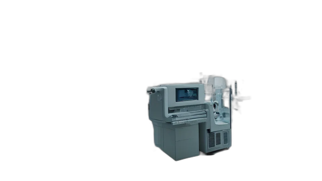 robot, furniture, 3d render, mri transparent PNG cut-out