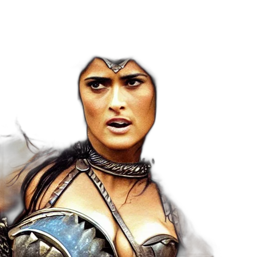face, sword, fantasy art, concept art, photorealistic, comic book art, epic, photo transparent PNG cut-out