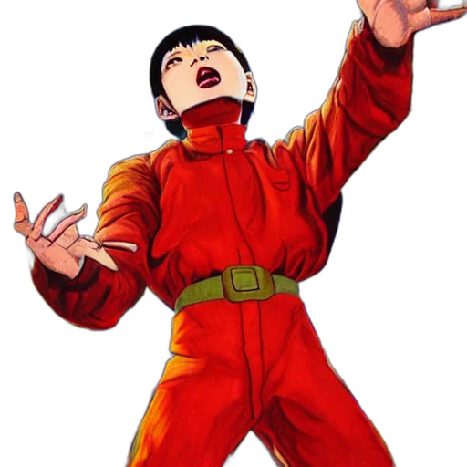jacket, staff, concept art, comic book art transparent PNG cut-out