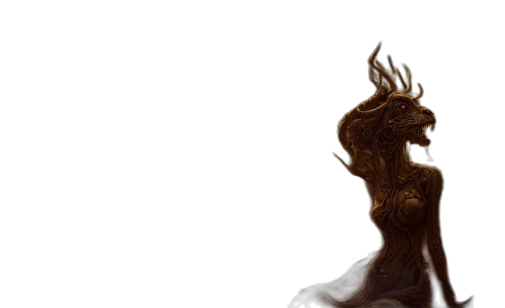 hair, face, crown, mask, photorealistic, 3d render, concept art, fantasy art transparent PNG cut-out