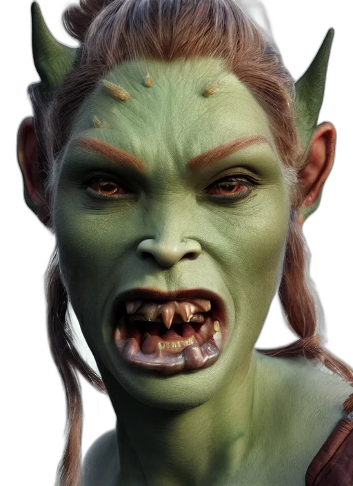 face, creature, mask, staff, photorealistic, 3d render, concept art, fantasy art transparent PNG cut-out