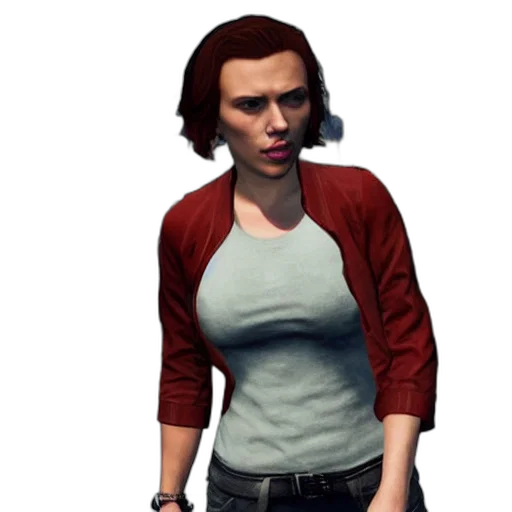 jacket, staff, face, concept art, 3d render, photorealistic, pixel art, red transparent PNG cut-out