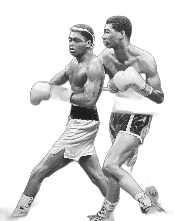 photorealistic, concept art, legendary, boxer transparent PNG cut-out