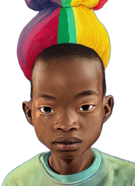 hat, face, crown, hair, photorealistic, watercolor, concept art, oil painting transparent PNG cut-out
