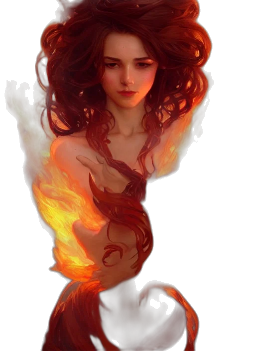 dragon, dress, fantasy art, concept art transparent PNG cut-out