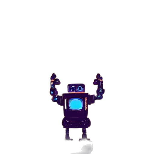 robot, creature, animal, weapon, pixel art, concept art, 3d render, cyberpunk transparent PNG cut-out