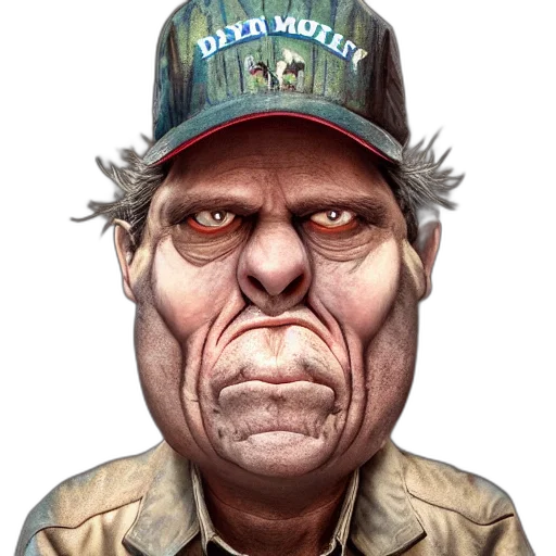 face, hat, mask, staff transparent PNG cut-out