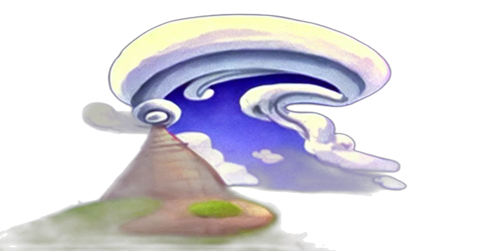 hair, umbrella, hat, concept art transparent PNG cut-out