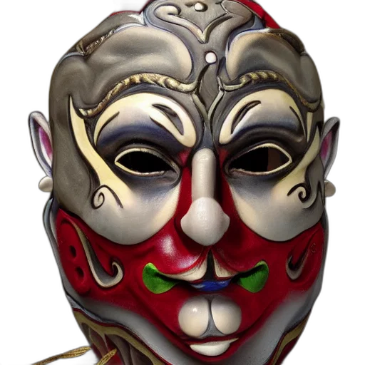 mask, face, jewelry, crown, concept art, 3d render, photorealistic, fantasy art transparent PNG cut-out