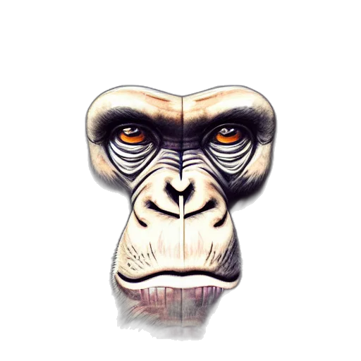 animal, face, mask, creature transparent PNG cut-out