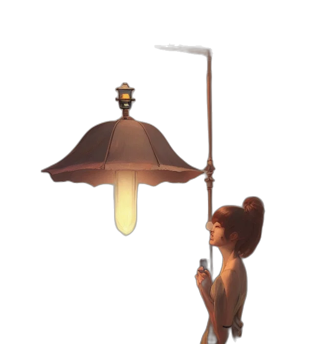 umbrella, staff, jewelry, hat transparent PNG cut-out
