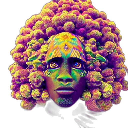 face, crown, hair, mask, fantasy art, concept art, photorealistic, pixel art transparent PNG cut-out
