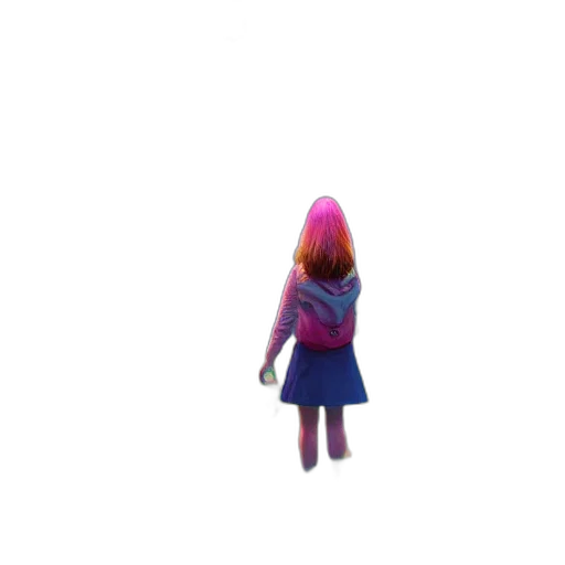 dress, creature, jacket, hat transparent PNG cut-out