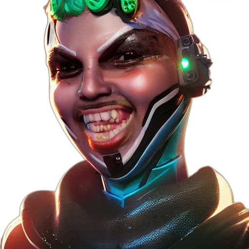 mask, face, staff, robot transparent PNG cut-out