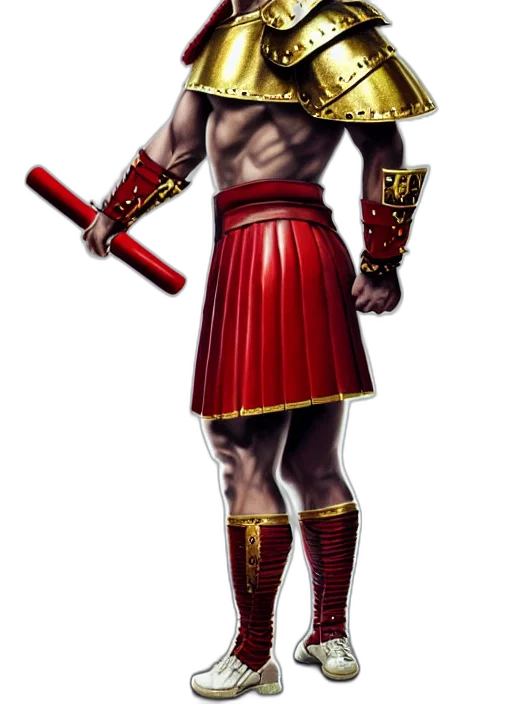 sword, staff, weapon, fantasy art, concept art, pixel art, comic book art, red transparent PNG cut-out