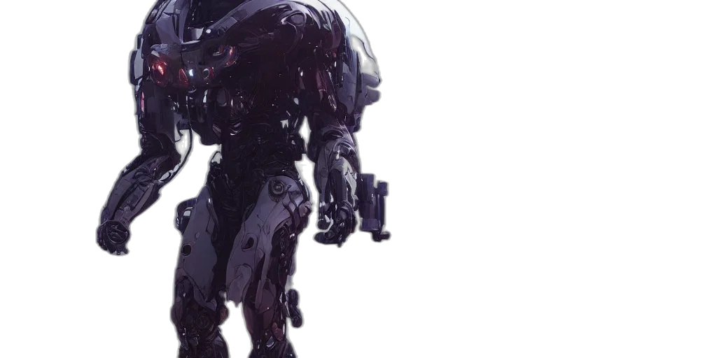 robot, weapon, concept art, 3d render, cyberpunk, photorealistic, sci, suit transparent PNG cut-out