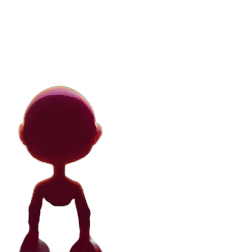staff, robot, creature, crown transparent PNG cut-out